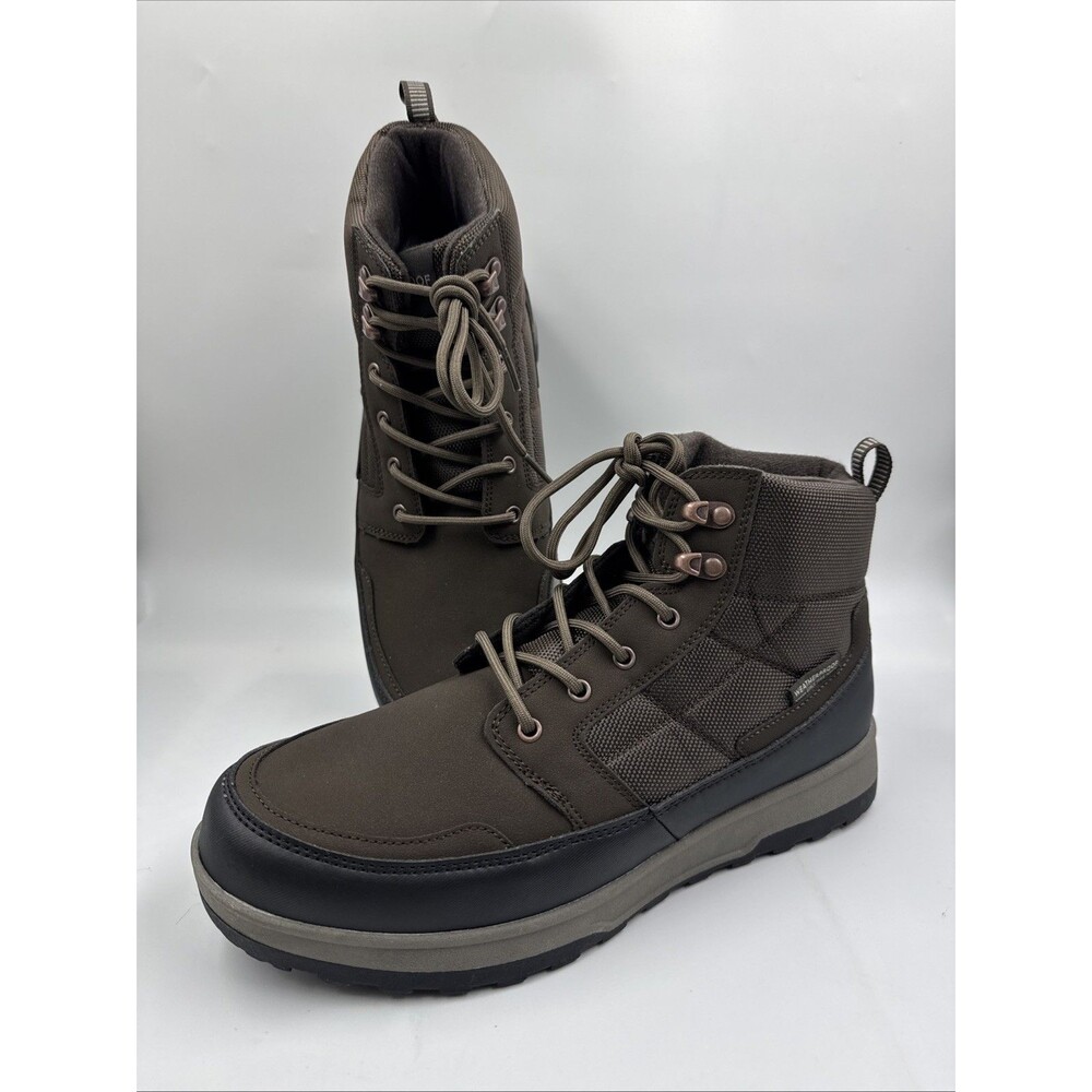 Weatherproof “Stoll Cold” Men's Size 10 Waterproof Insulated Winter Boots Brown